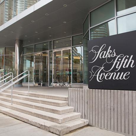 Store Front for Saks Boston