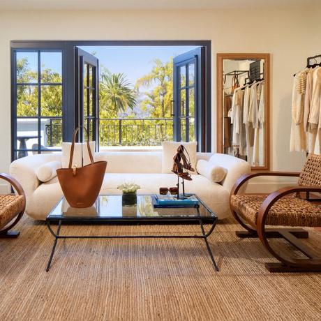 Store Front for The Fifth Avenue Club Santa Barbara